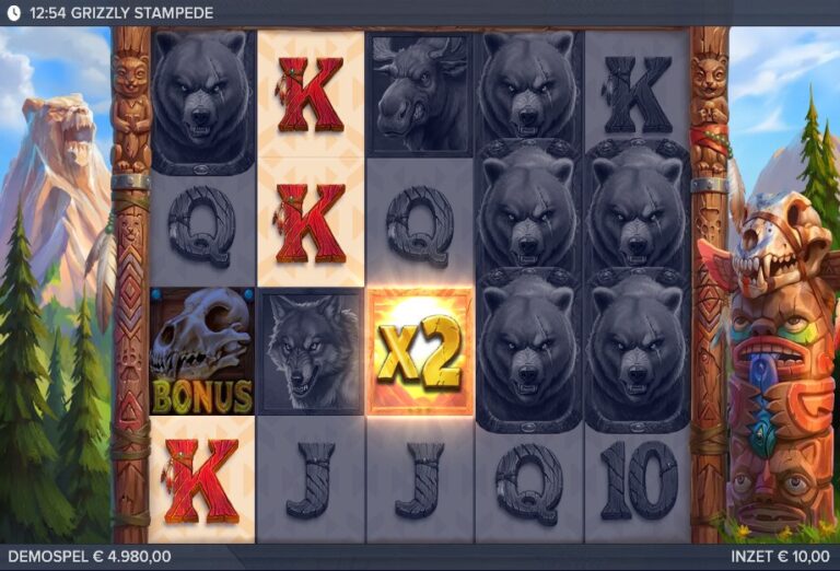 Screenshot 1 van Grizzly Stampede